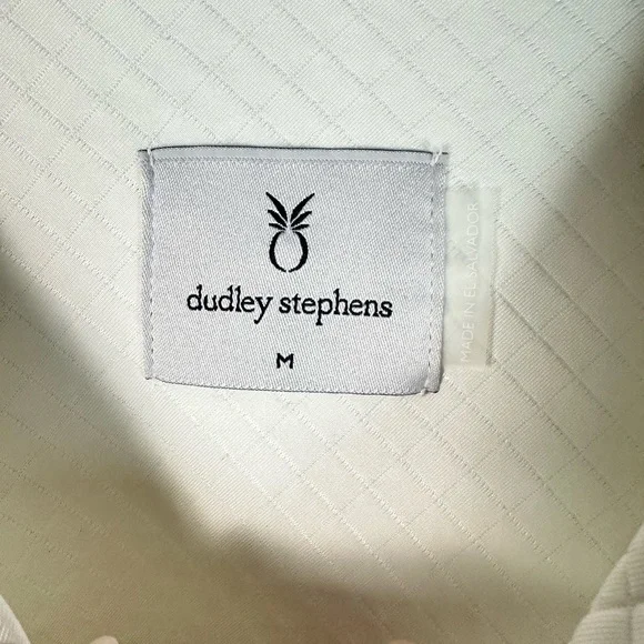 Dudley Stephens White Waffle P’town Sweatshirt with American Flag - Picture 2 of 9